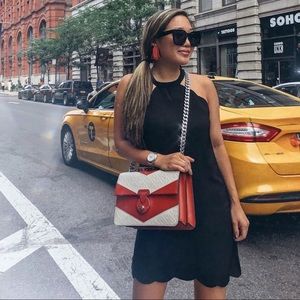 Henri Bendel Warren Street Chain Shoulder  Bag